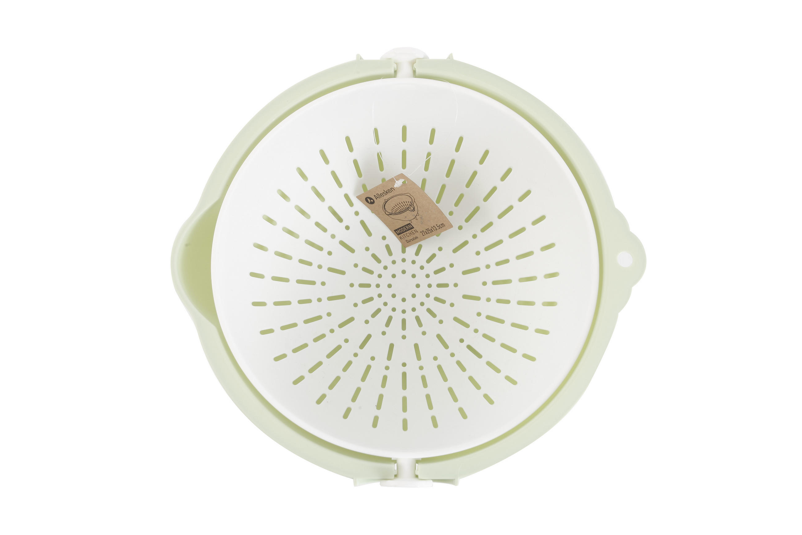 SIEB Modern Kitchen Grün 27/25/13.5 cm Kunstoff - Hellgrün, Kunststoff (25cm) - Mondex