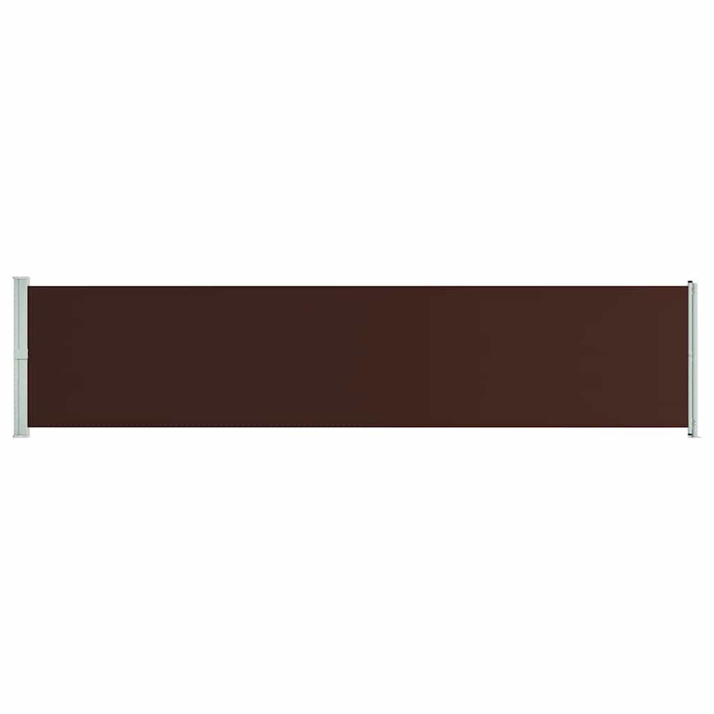 AUSZIEHBARE Seitenmarkise 140x600 cm Braun - Braun, Textil (600/140/600cm) - furnicato