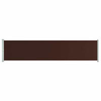 AUSZIEHBARE Seitenmarkise 140x600 cm Braun - Braun, Textil (600/140/600cm) - furnicato