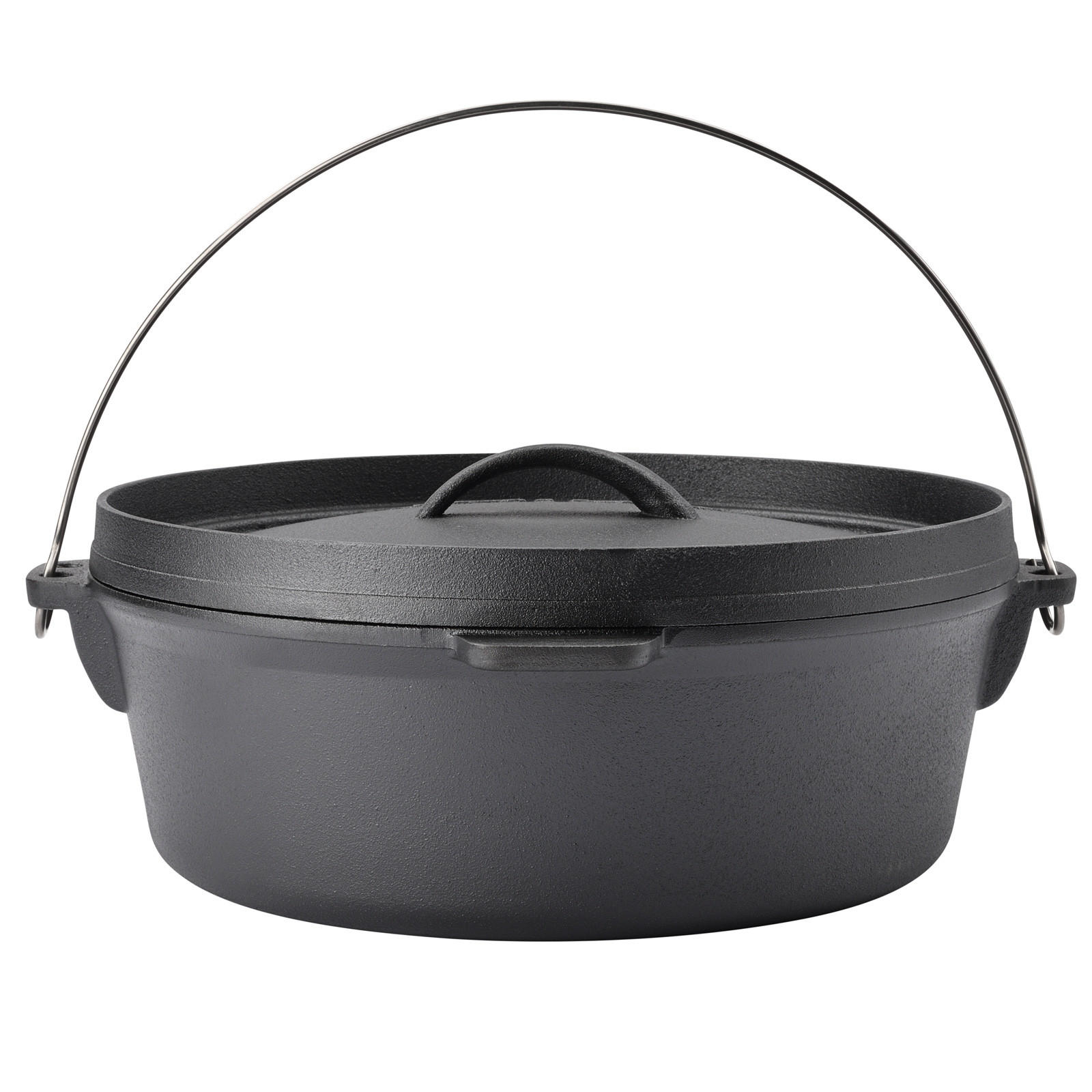 DUTCH OVEN 6L - Schwarz, Metall (29.5cm) - TAINO