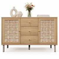 KOMMODE 120/75/40 cm Eichefarben aus Holz mit höhenverstellbaren Einlegeböden - Nussbaumfarben, Holzwerkstoff (40/70/120cm) - OKMYHOME