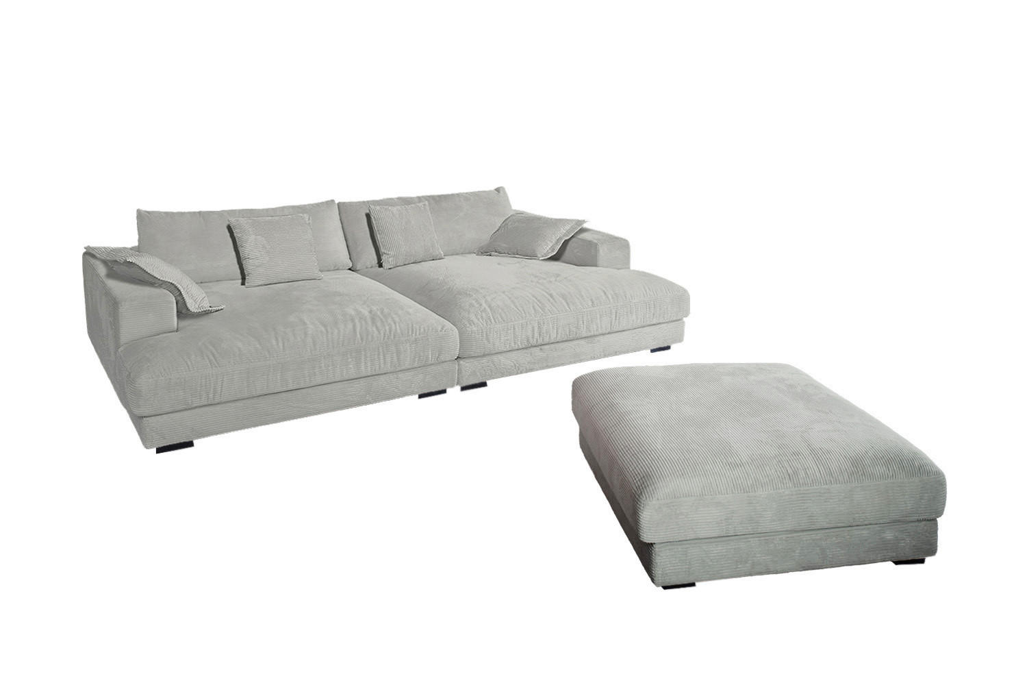 Kawola Big Hellgrau 290x85x170 cm