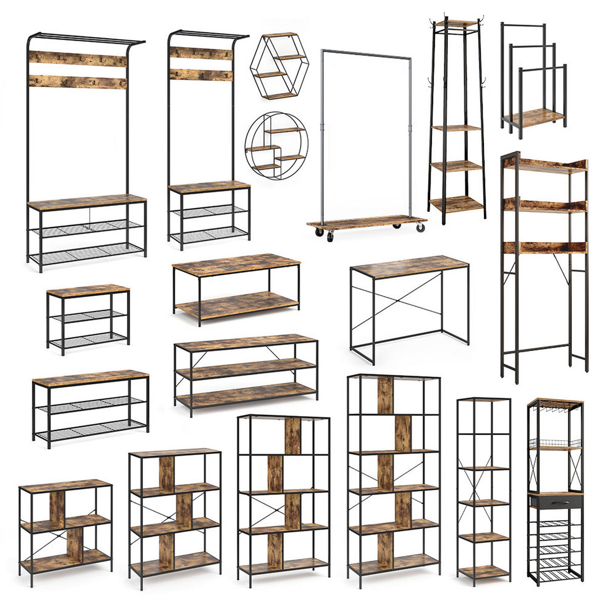 KONFERENČNÍ STOLEK Fyrk Dub Goldkraft/černá - černá/barva dubu, kompozitní dřevo (60/106/45.5cm) - Vicco