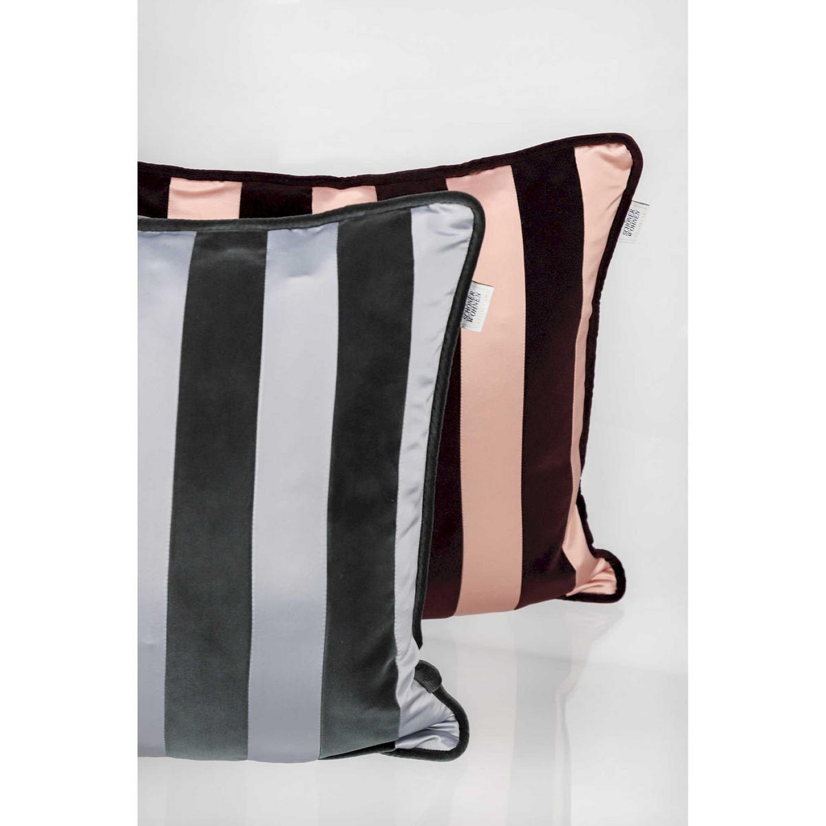 ZIERKISSENHÜLLE DEKOKISSENHÜLLE AVENUE - Grau, Textil (43/43cm) - Schöner Wohnen