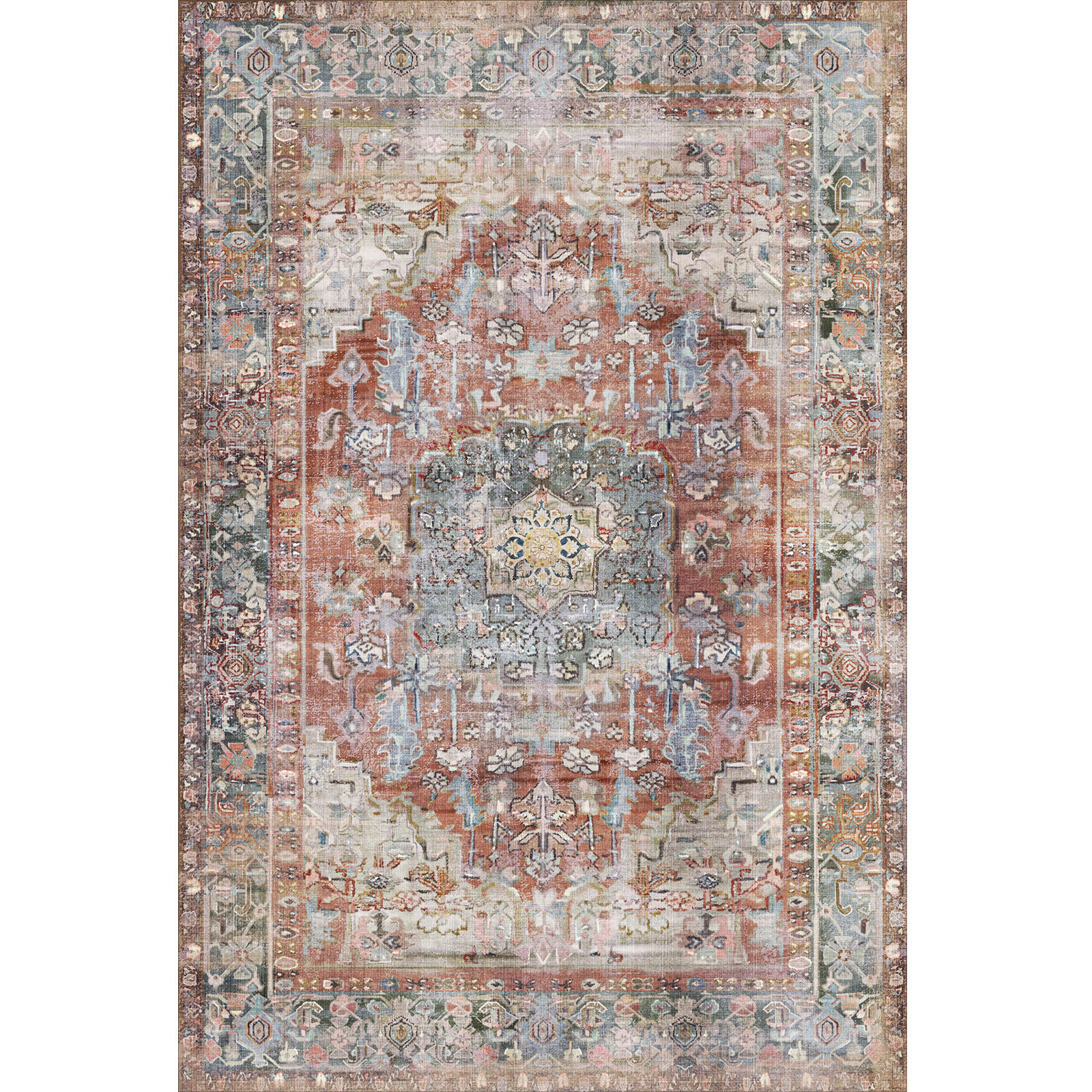 TEPPICH Tolas 200/300 cm - Multicolor, Textil (200/300cm) - Bamyum