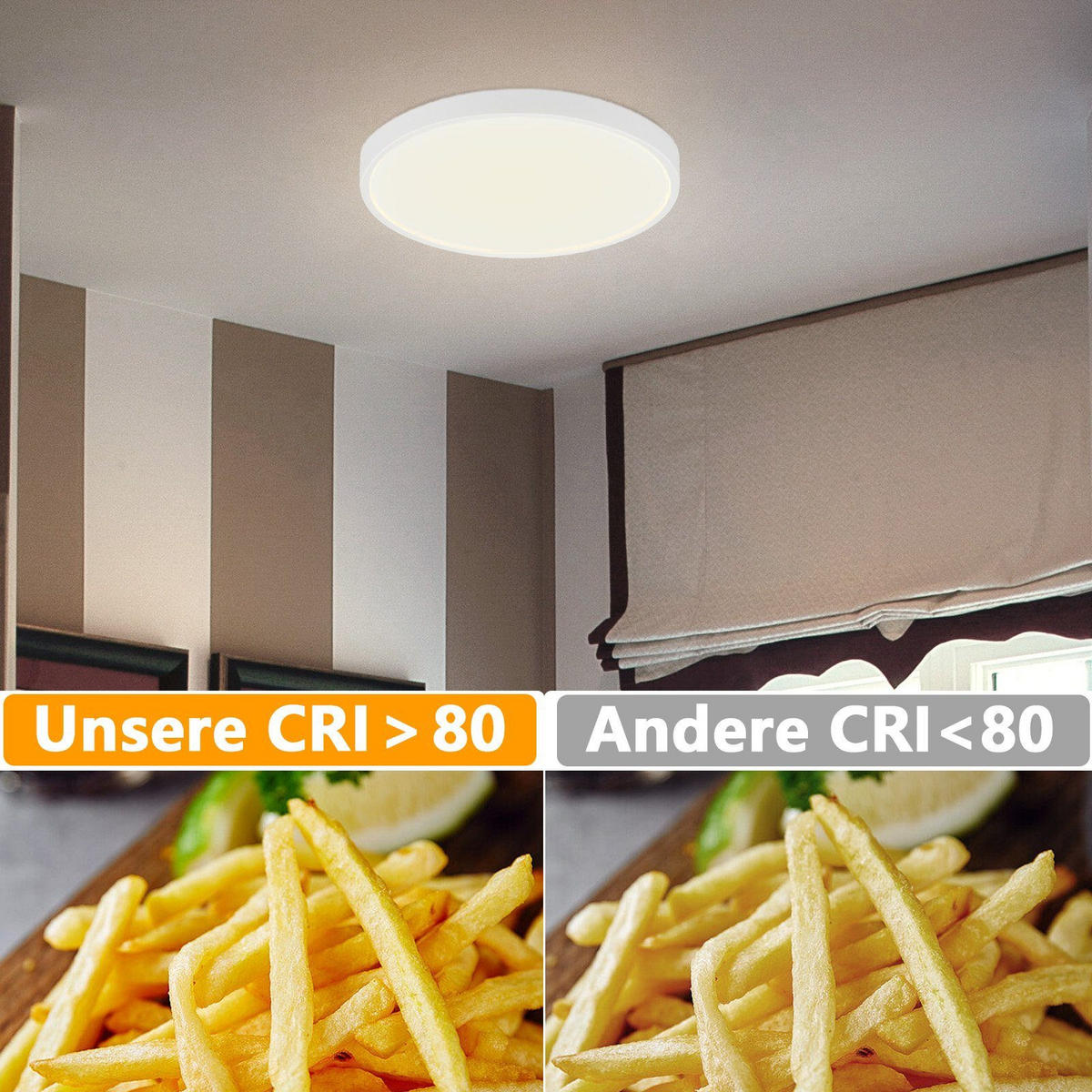 LED-DECKENLEUCHTE Buch 30 cm - Weiß, Kunststoff (30/30/2.5cm) - Nettlife