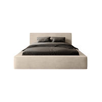POLSTERBETT Mummo 140x200 cm, Creme - Creme, Textil (140/200cm) - Fedve