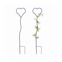 2XRANKHILFE - Schwarz, Metall (22/116/1cm) - Relaxdays