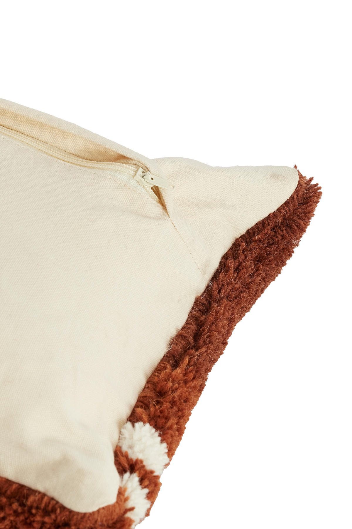 DEKOKISSEN Sylina Braun 60/30/10 cm - Braun, Textil (30/60cm) - Light & Living