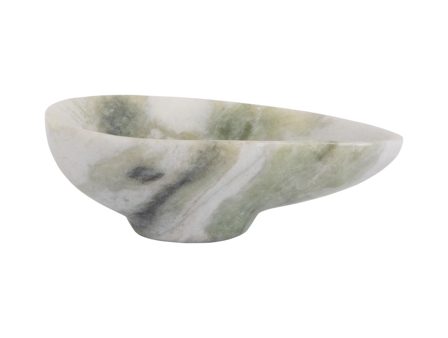 SCHALE Organic 20/12.5/6.5 cm - Grün, Naturmaterialien (6.5cm) - Present Time
