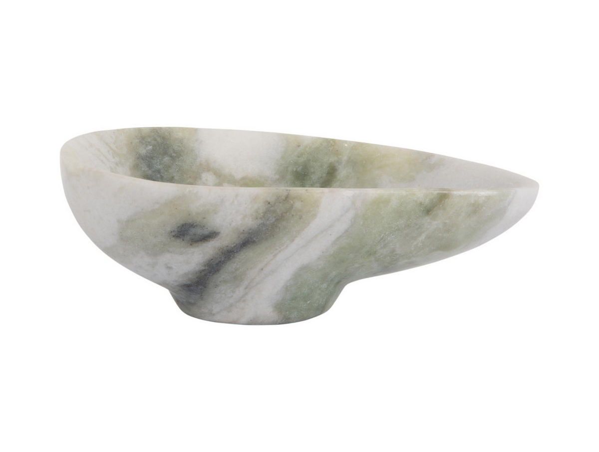 SCHALE Organic 20/12.5/6.5 cm - Grün, Naturmaterialien (6.5cm) - Present Time