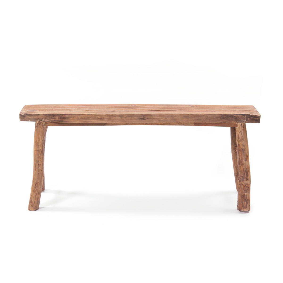 SITZBANK Malu 120 Teak Massivholz naturfarben - Naturfarben, Holz (120/51/33cm) - DESIGN DELIGHTS