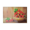 SCHNEIDEBRETT Aria Rot Braun 30/20/2 cm Glas - Rotbraun, Glas (20/30cm) - Mondex