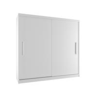 SCHWEBETÜRENSCHRANK Verona SI, Weiß Matt, 200 cm - Weiß, Holz (200/216/60cm) - B BELINI GROUP