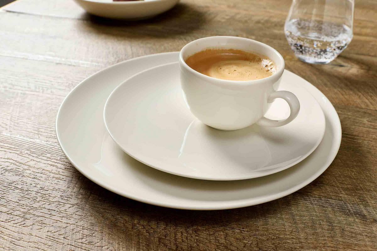 KAFFEESERVICE Casablanca weiß 18er Set - Weiß, Keramik (1/1/1cm) - Ritzenhoff Breker
