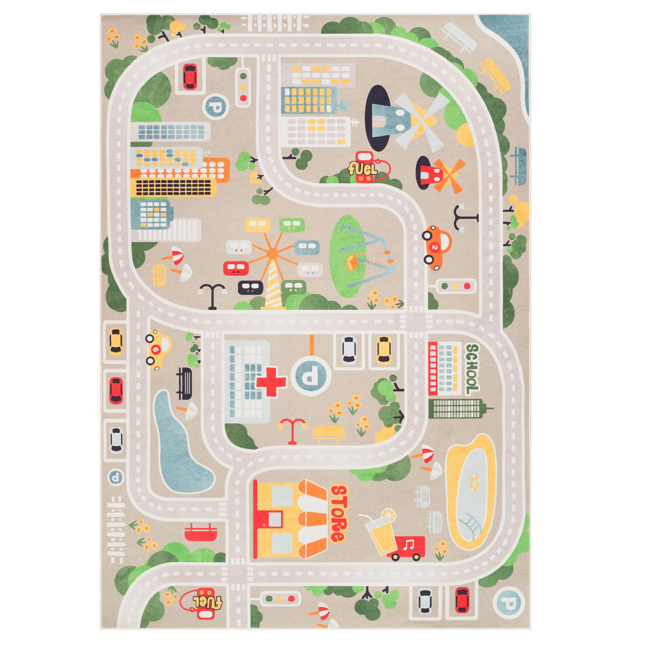 TEPPICH JOY Grau 180/250 cm - Grau, Textil (180/250cm) - Tapiso
