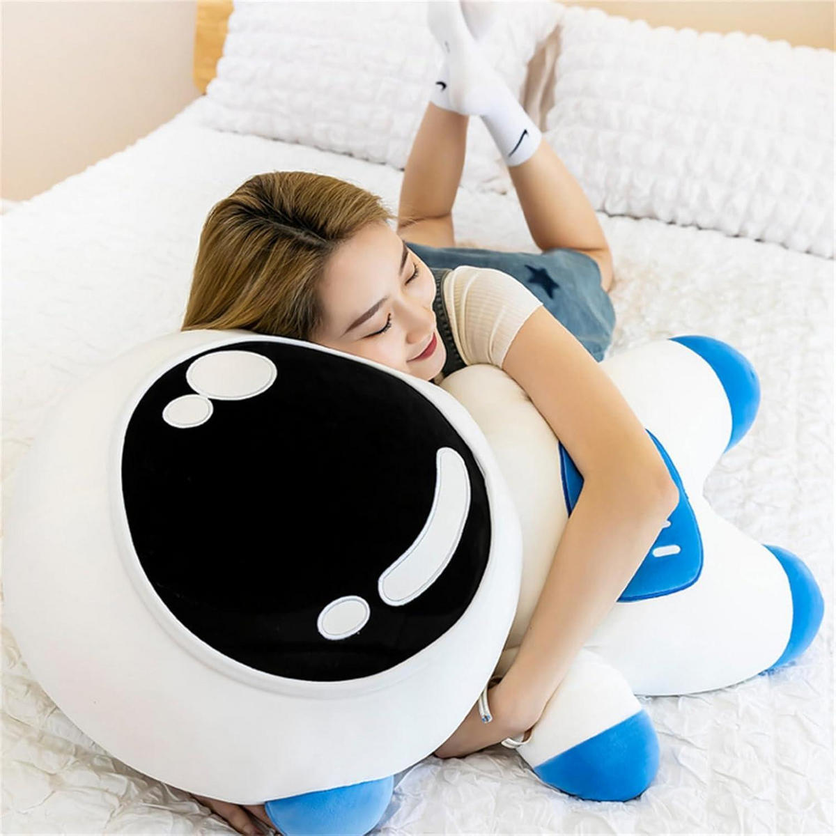 KUSCHELTIER Astronaut 50 cm Blau - Multicolor, Textil (20/15cm)