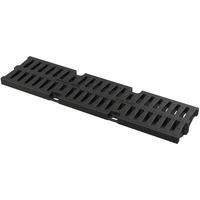 ROST für Entwässerungsrinne AVZ104 Komposite B125 - Schwarz, Metall (13.3/3.6/49.8cm) - Alcadrain