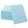 WASCHHANDSCHUH, 10er-Set, 16x21 cm, 100% Baumwolle, Blau - Hellblau, Textil (16/21cm) - Zollner