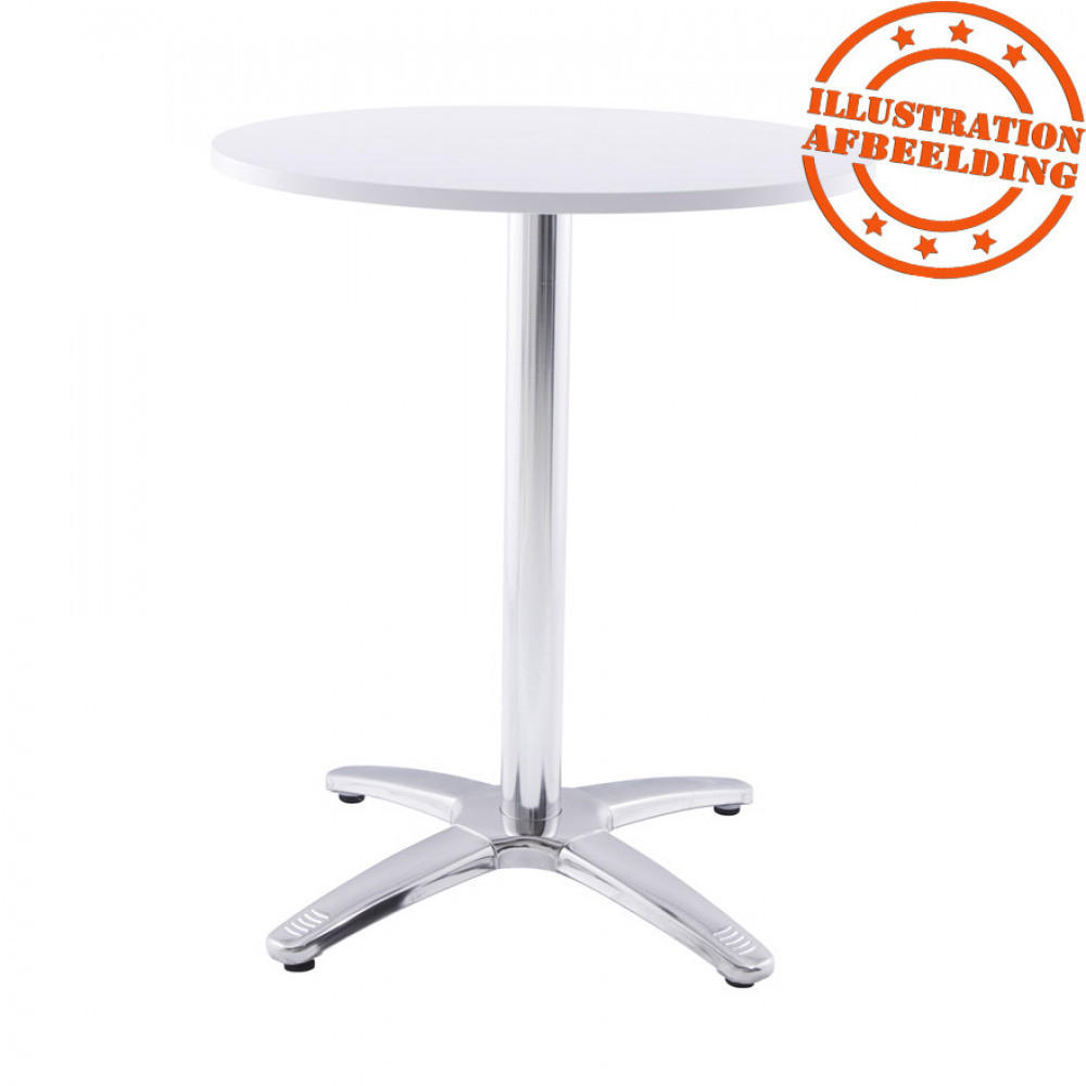 TISCHPLATTE Weiß Ø 70 cm - Weiß, Holz (70/2/70cm) - AlterEgo