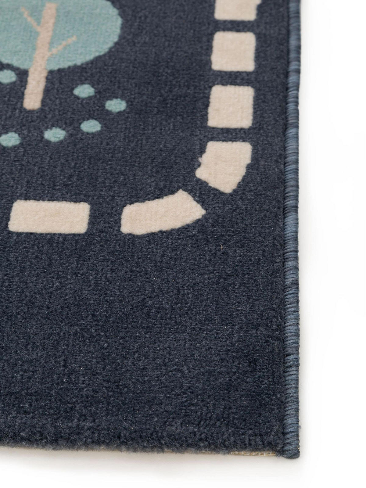 KINDERTEPPICH Juno Blau 120x170 cm - Blau, Kunststoff (120/1cm) - KUNSTLOFT