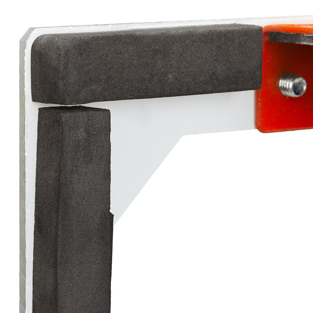 BASKETBALLKORB Kinderzimmer - Weiß, Kunststoff/Metall (45/33cm) - Relaxdays