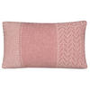 WOLLKISSEN Uptown rosa Rechteck 35x60 - Pink, Textil (60/35/12cm) - Malagoon