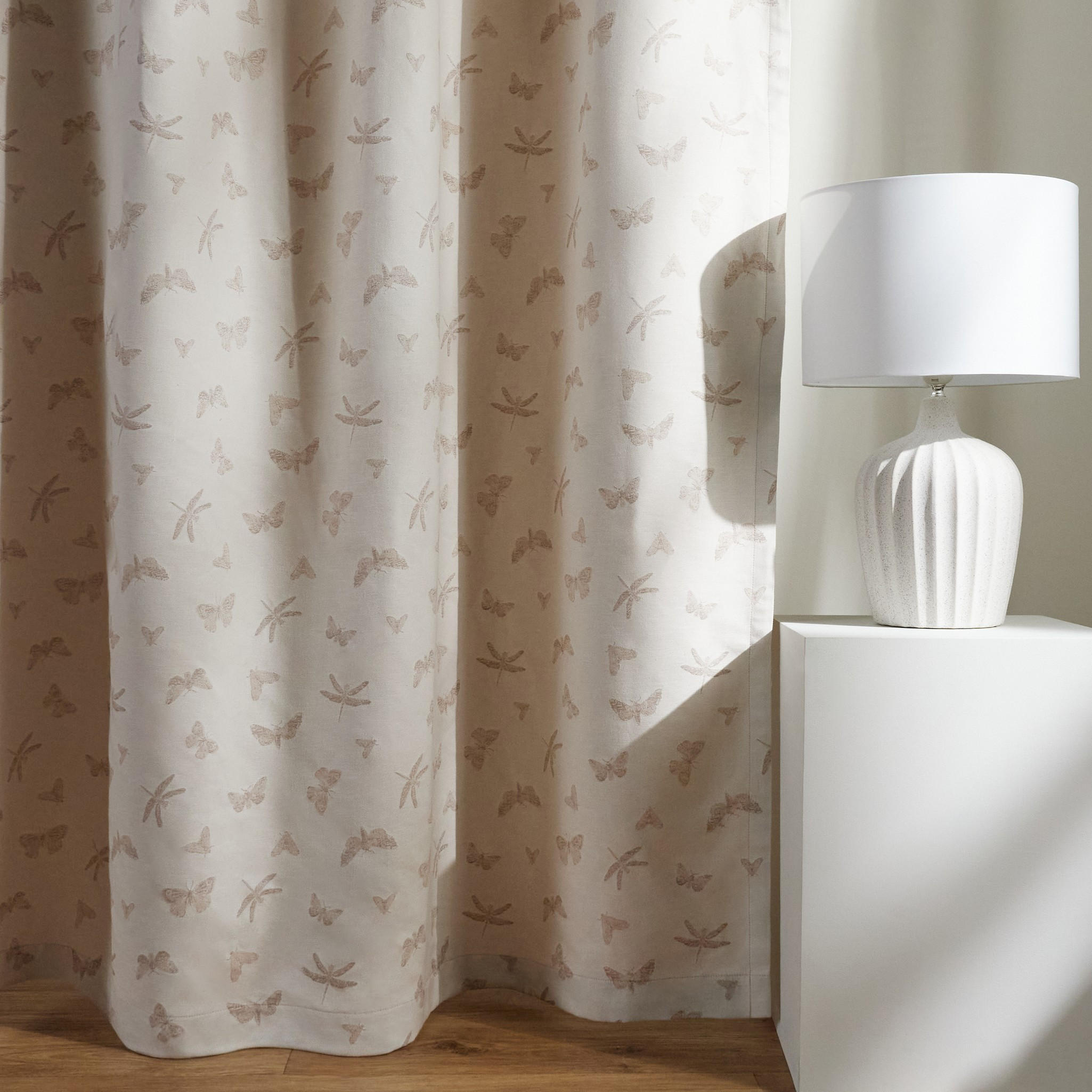 VORHANG Moljac - Beige, Textil (140/1/250cm) - home&you