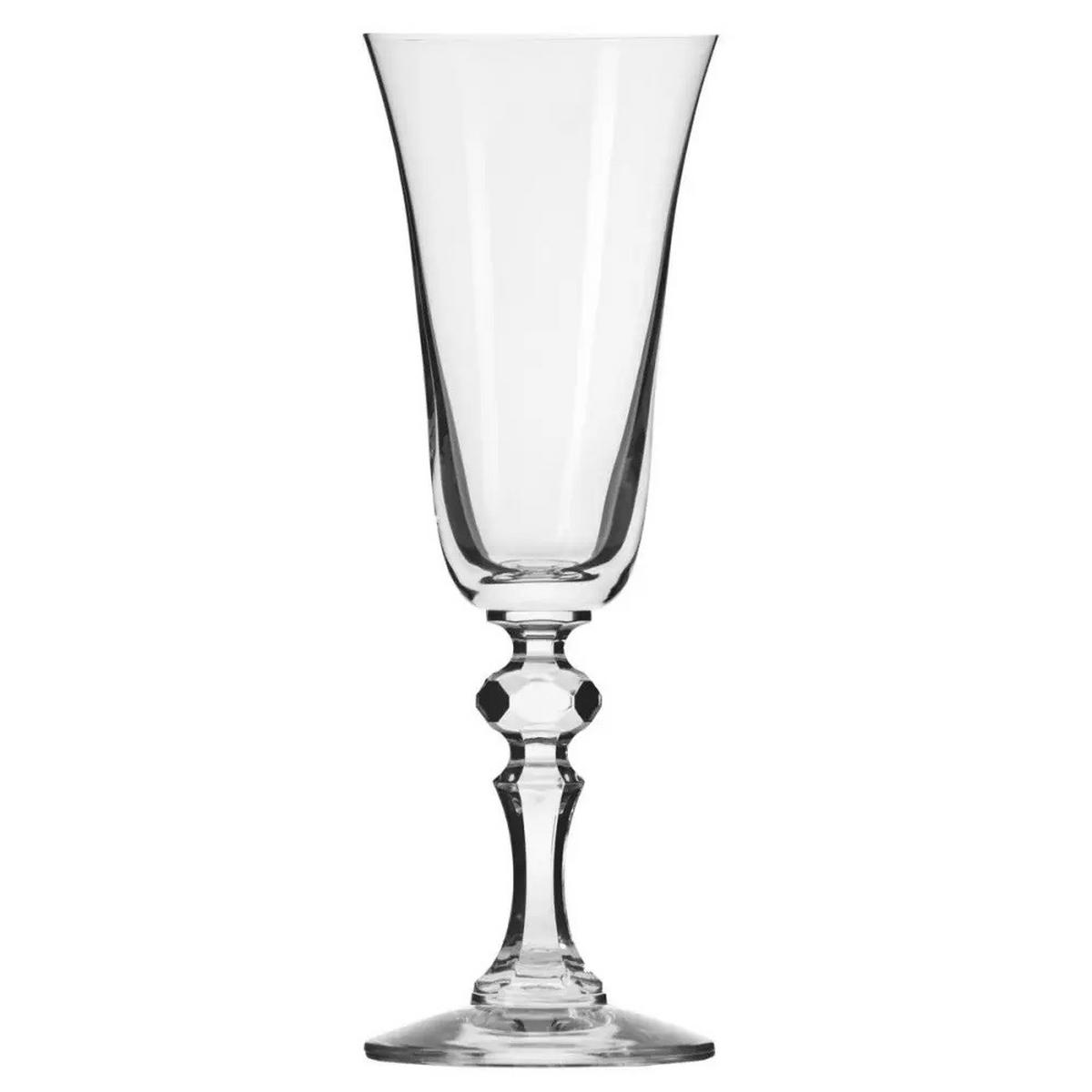 SEKTGLÄSER, 6er-Set, 165 ml - Transparent, Glas (0.165L) - Krosno Glass