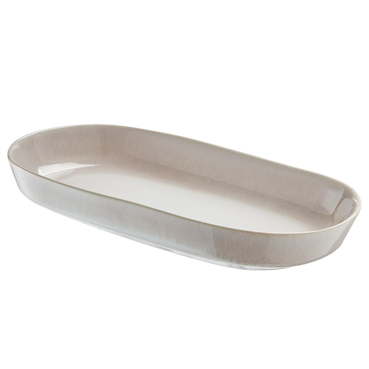 SERVIERSCHALE Atlantis 25cm - Beige, Keramik (13/25/3cm) - Butlers