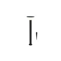 WEGELEUCHTE 17/66/17cm - Schwarz, Metall (17/17/66cm) - Luxform