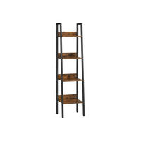 BÜCHERREGAL LEITERREGAL - Braun, Holzwerkstoff (30/140/33.8cm) - Hansiro