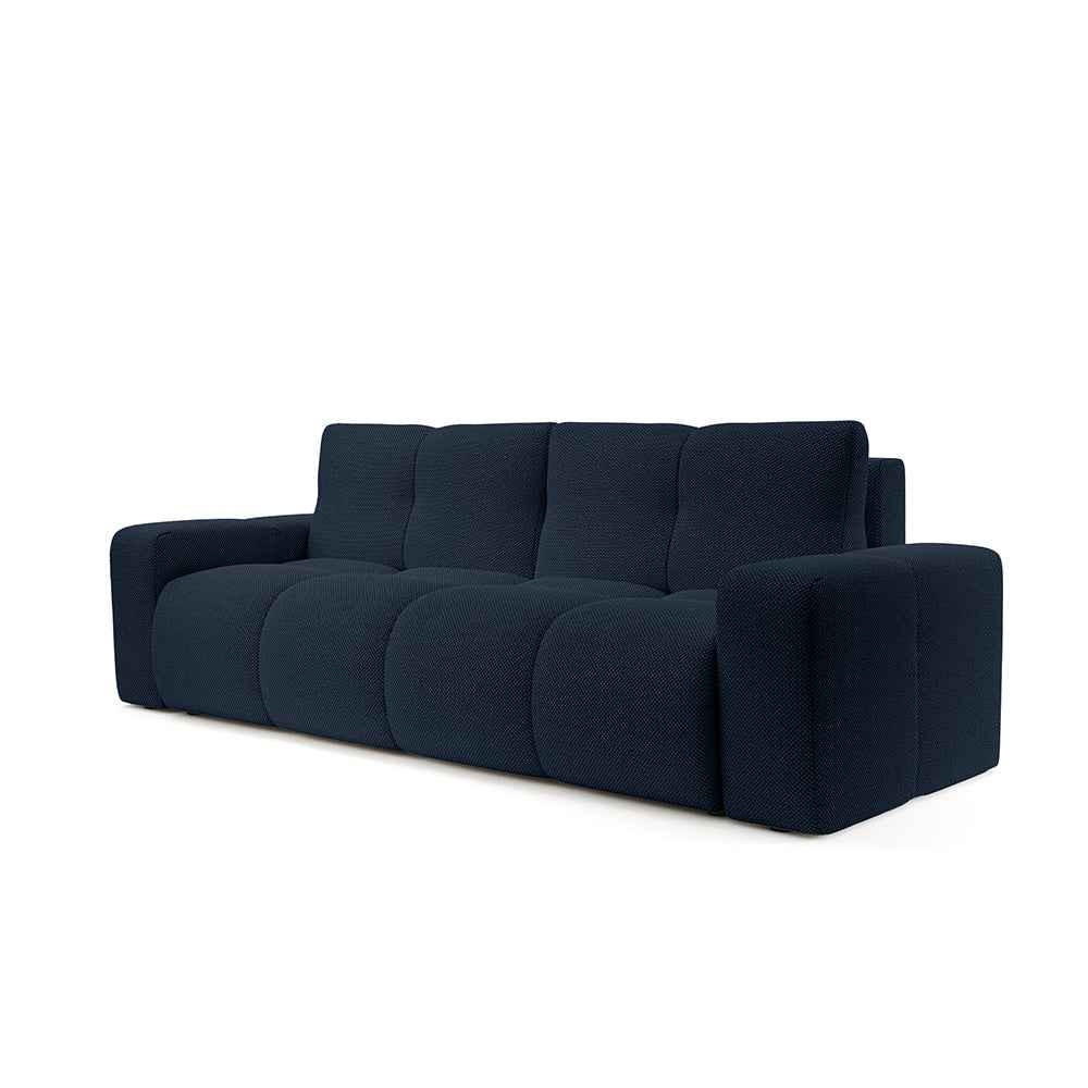 SOFA SOSO Anthrazit - Anthrazit, Textil (259/91/99cm) - Pillovely