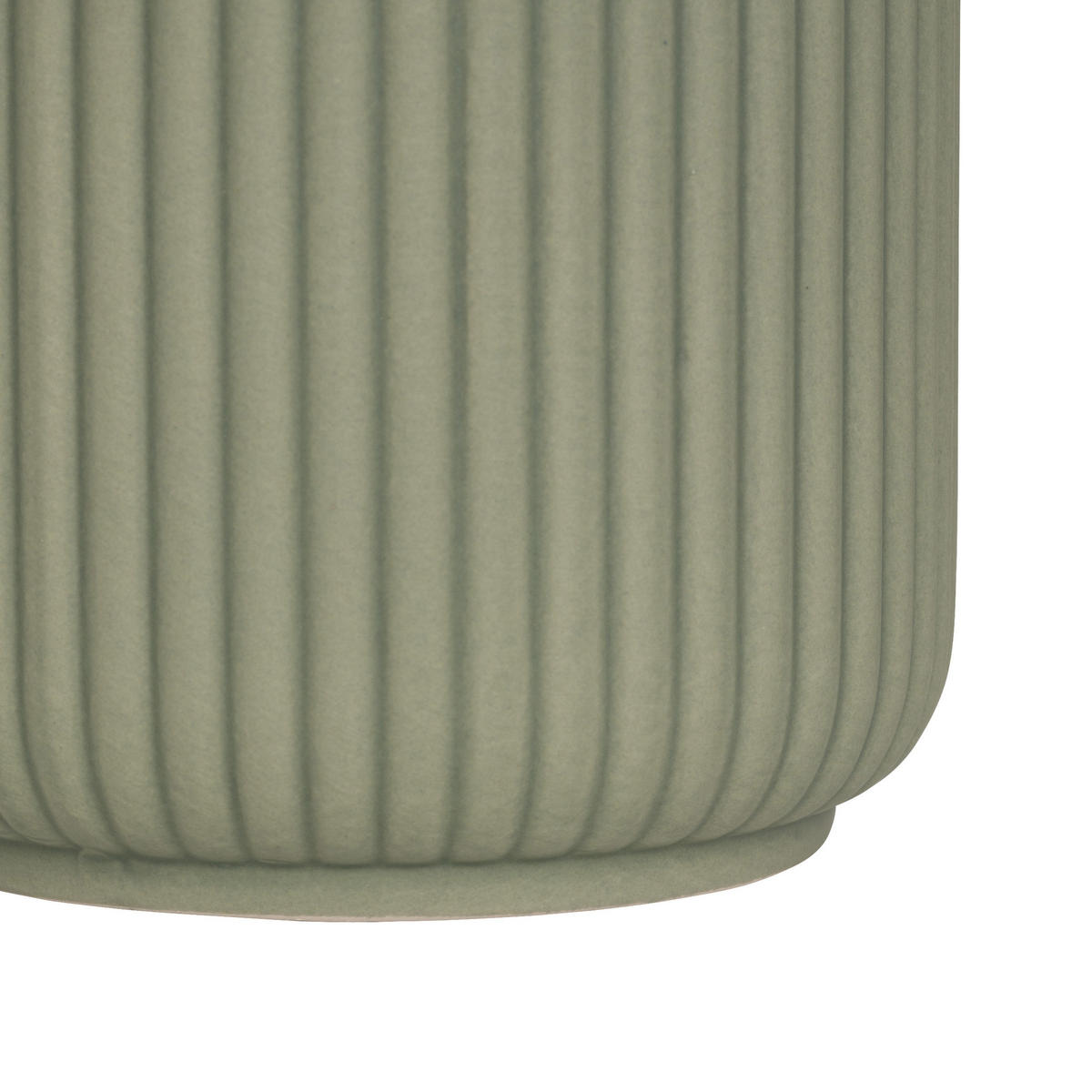 BLUMENTOPF Dolomit Nuria 13,5/12 cm - Grün, Stein (13.5/12/13.5cm) - Atmosphera Createur d´interieur