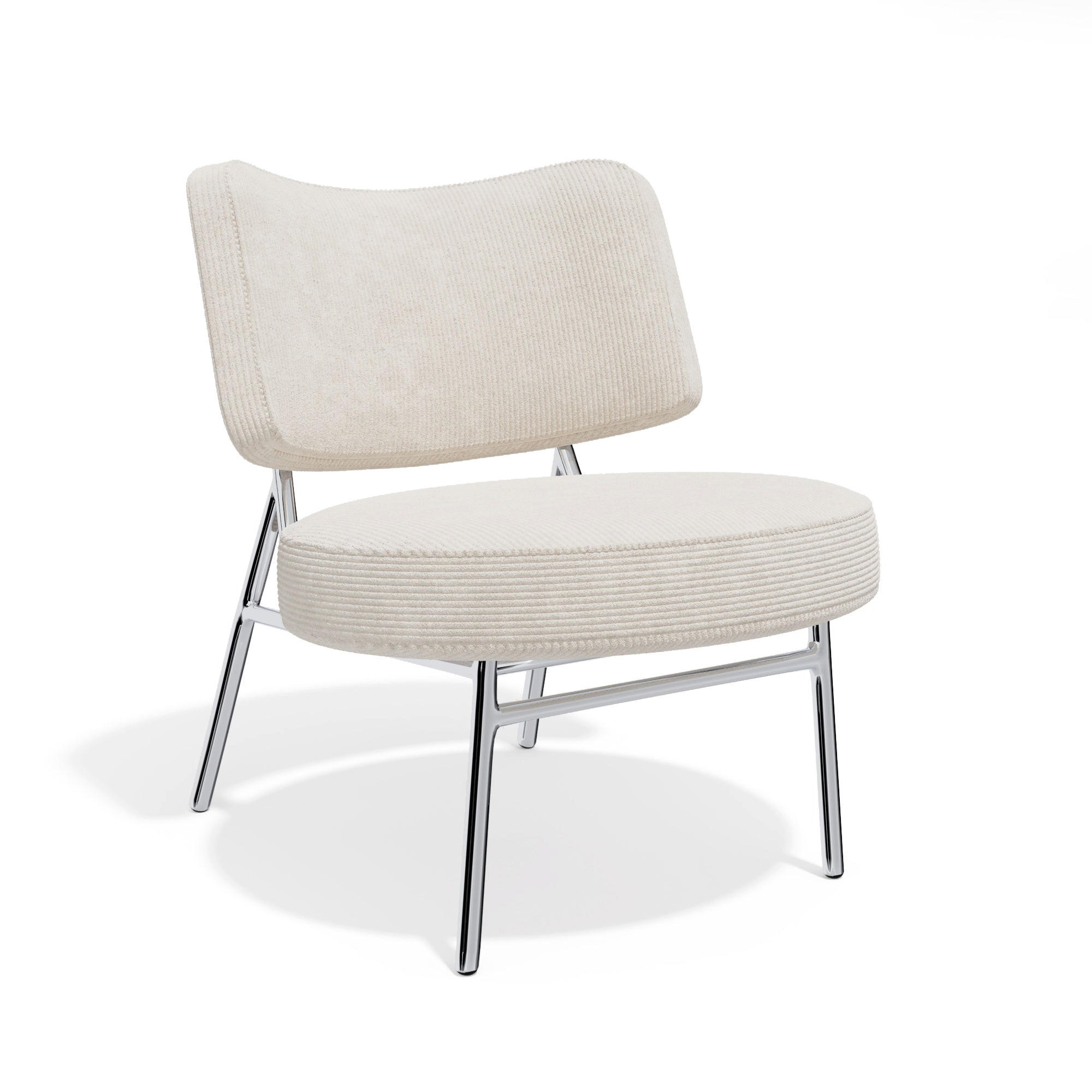 Sia Home Sessel Weiß 60x70x71 cm
