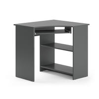 ECKSCHREIBTISCH Odin Anthrazit 83 x 76 cm - Anthrazit, Holzwerkstoff (76/83/77cm) - Vicco