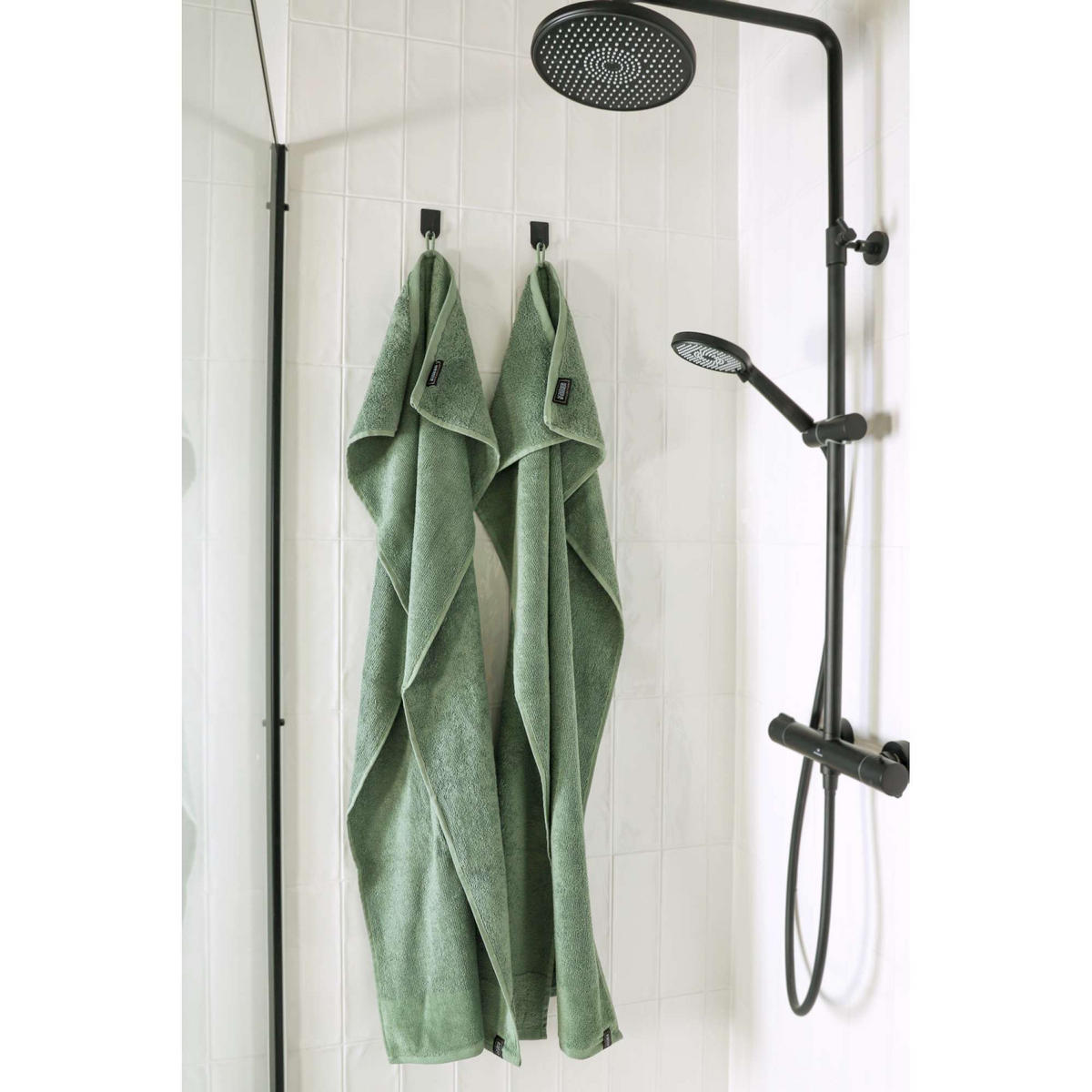 BADETUCH SENSE-2 - Grün, Textil (100/150cm) - Schöner Wohnen