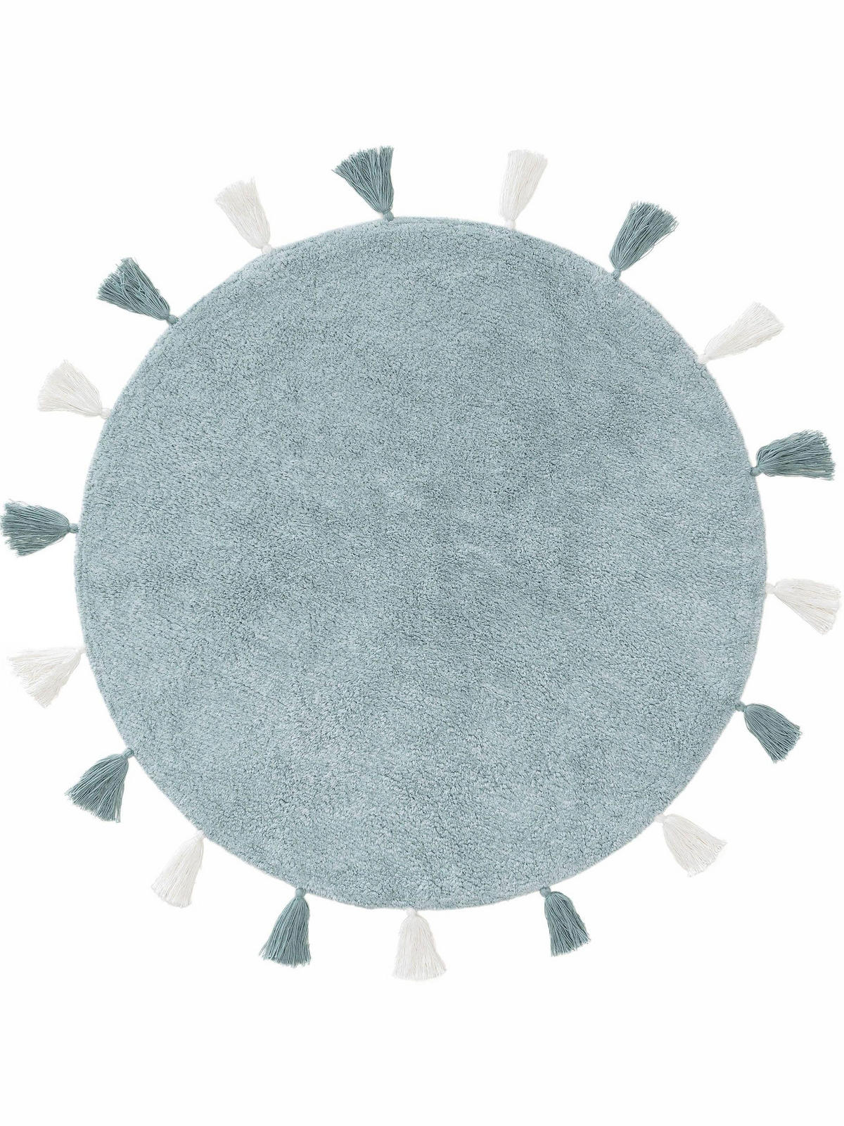 KINDERTEPPICH waschbar Malu Mint ø 100 cm rund - Mintgrün, Textil (100/100cm) - Lytte
