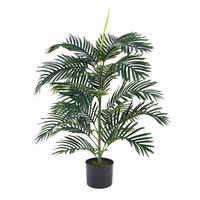 KUNSTBAUM Künstliche Palme – Senara 90 cm - Grün, Kunststoff (90cm) - aplanta