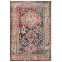 FLACHWEBETEPPICH Perla Multi - Orange, Textil (120/170cm) - Kukoon Rugs