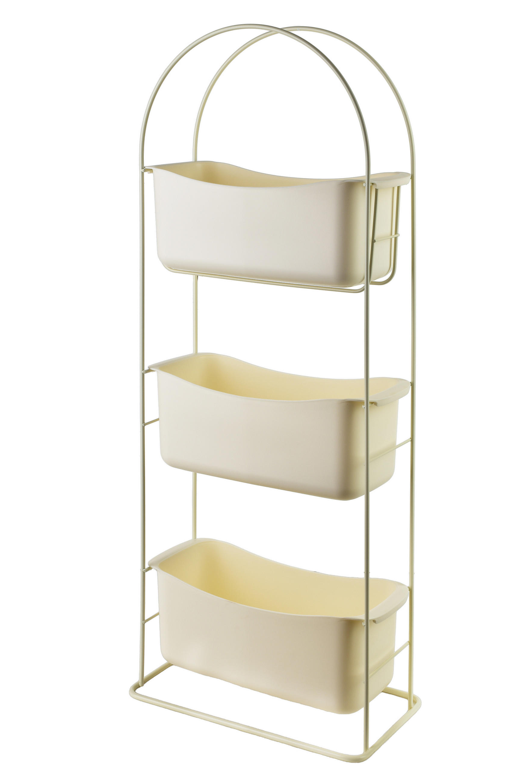 REGAL DEA BEIGE Beige 27,5/13/73cm - Beige, Kunststoff/Metall (14/75/30cm) - Mondex