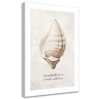 KUNSTDRUCK Beige 70/100 cm - Beige, Textil (70/100cm) - KUNSTLOFT