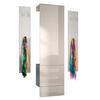 GARDEROBE Hollywood Sandgrau Hochglanz - Sandfarben, Holzwerkstoff (123/193/35cm) - Vladon