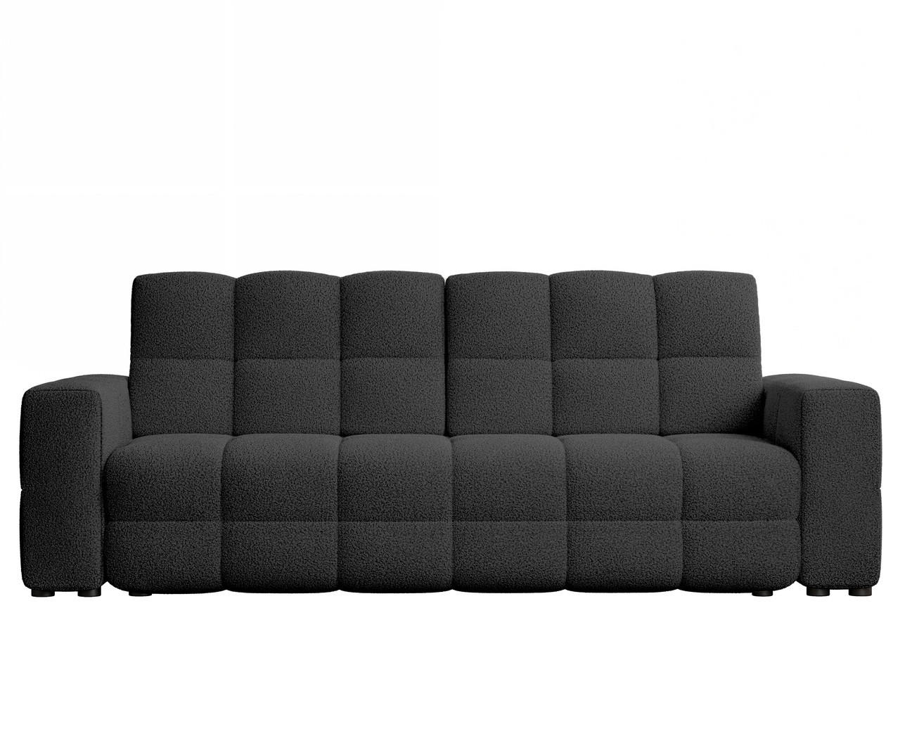 SCHLAFSOFA MOLLY mit Bettkasten, Stoff Anthrazit - Anthrazit, Textil (248/92/93cm) - Idohome