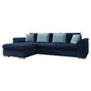 ECKSOFA Diana Premium, Seite: Links - Dunkelblau, Holz/Textil (280/160cm) - MIRJAN24