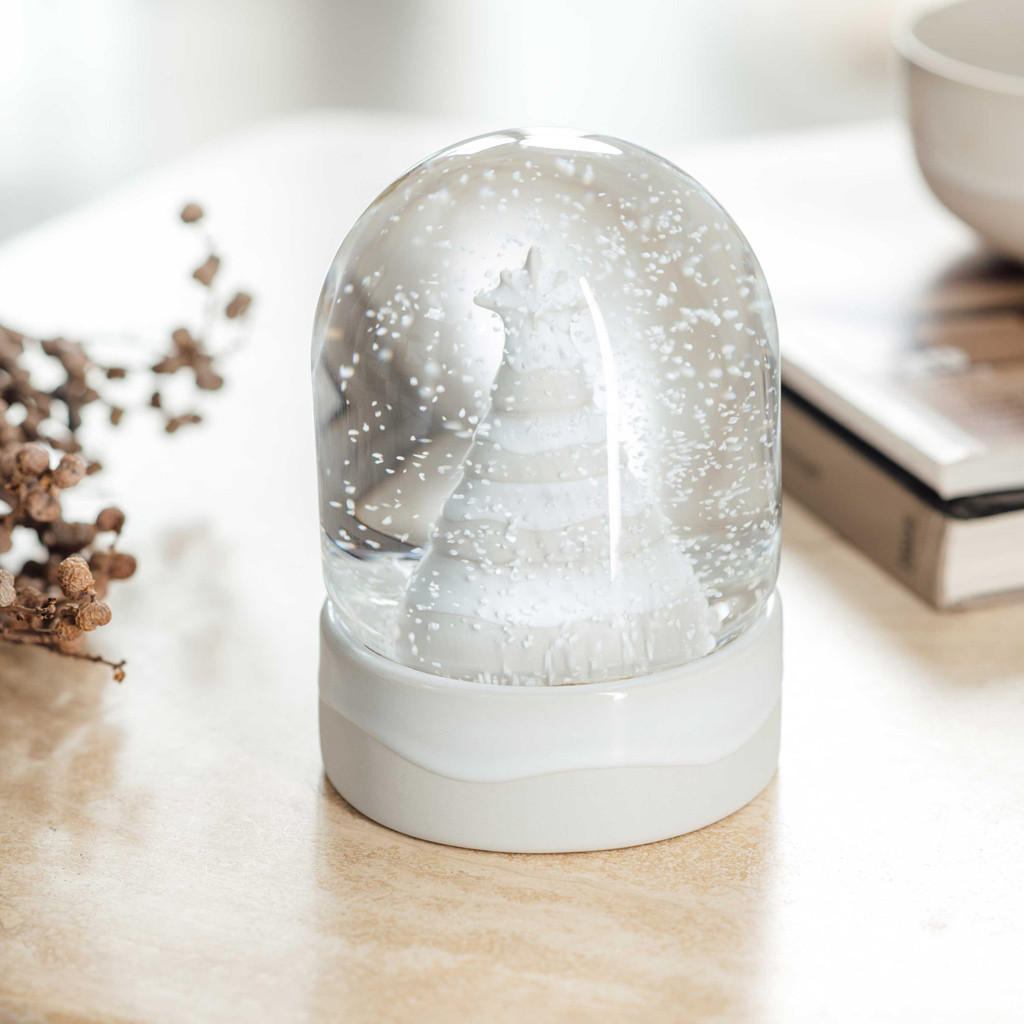 SCHNEEKUGEL Winter Glow beige ø 11 cm - Beige, Keramik (11/12.9/11cm) - like.Villeroy & Boch
