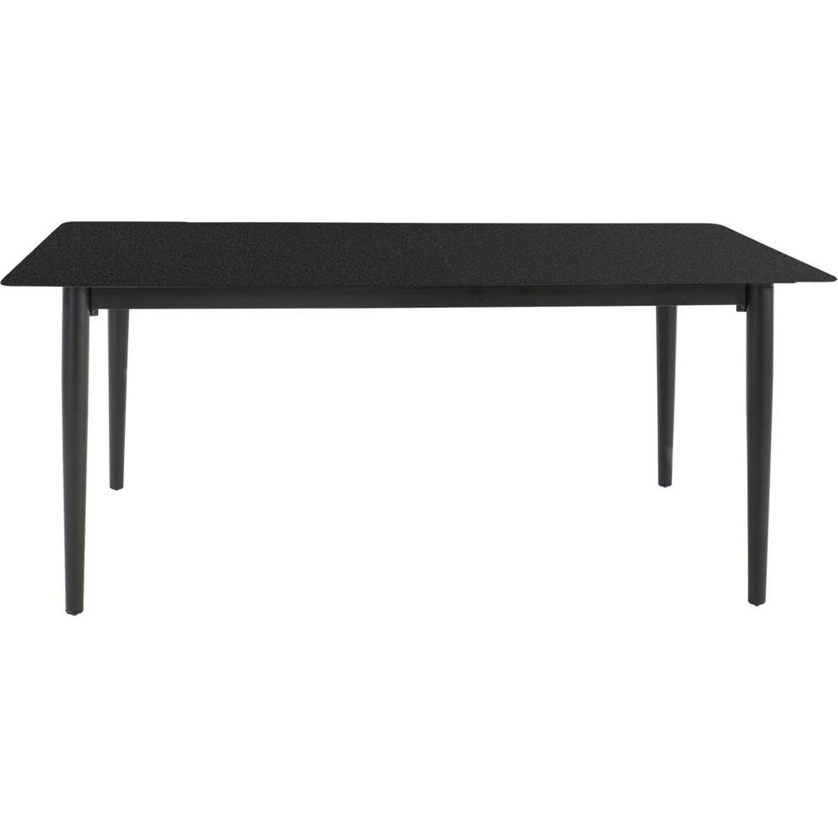GARTENTISCH Crest - Schwarz - 180/90/75 cm - Schwarz, Glas (180/90/75cm) - Lesli Living