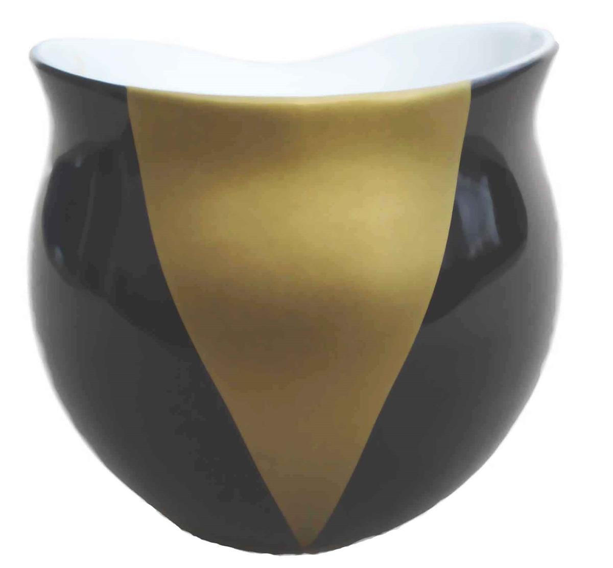 KAFFEEBECHER black & arrow Gold - Goldfarben/Multicolor, Keramik (0.28L) - Luigi Colani Porzellan