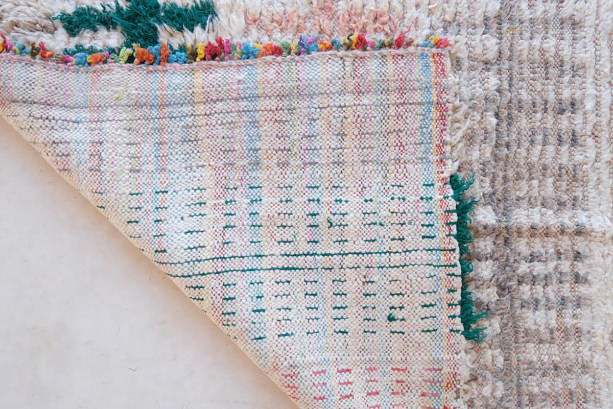 BERBERTEPPICH aus reiner Wolle 87x 176 cm - Multicolor, Naturmaterialien (87/176cm) - AFK Living