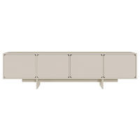 TV-LOWBOARD Wuwu Greige 200/55/35 cm - Taupe, Holzwerkstoff (200/55/35cm) - Selsey